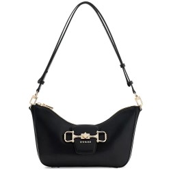 Чанта за през рамо Guess Janie shoulder bag - Black (Black) чанта,за,през,рамо,всички,чанти,guess,janie,shoulder,bag,black,(black)