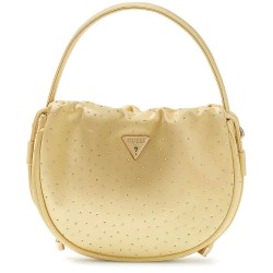 Чанта Guess Zalina Pouch handbag - Yellow / Golden (Gold) чанта,всички,чанти,guess,zalina,pouch,handbag,yellow,golden,(gold)