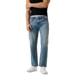 Дънки Guess jeans Glory Regular Fit jeans - Blue (GJ Epic Vintage Ligh Indigo) дънки,мъжки,панталони,дамски,панталони,guess,jeans,glory,regular,fit,jeans,blue,(gj,epic,vintage,ligh,indigo)