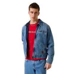 Яке Guess jeans M6RN70D5M53 denim jacket - Blue (GJ Heritage Medium Indigo) яке,мъжки,якета,дамски,якета,и,палта,guess,jeans,m6rn70d5m53,denim,jacket,blue,(gj,heritage,medium,indigo)