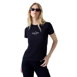 тениска,мъжки,тениски,дамски,тениски,guess,jeans,w6ri18j1314,short,sleeve,t,shirt,black,(jet,black,a996)