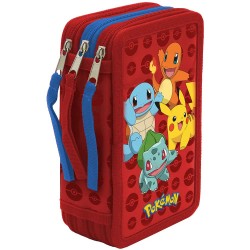 ученически,принадлежности,pokemon,ep20,13pk,pencil,case,red,(multicolor)