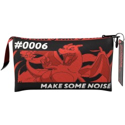 канцеларски,принадлежности,pokemon,triple,twilight,champions,charizard,pencil,case,black,(multicolor)