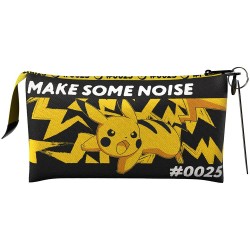 канцеларски,принадлежности,pokemon,triple,twilight,champions,pikachu,pencil,case,black,(multicolor)