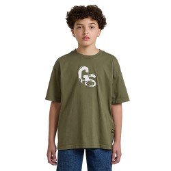 тениска,мъжки,тениски,дамски,тениски,g,star,d29777,01,oversized,short,sleeve,t,shirt,green,(four,leaf,clover)