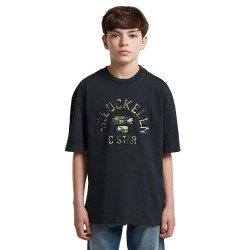 Тениска G-Star D29812-01 short sleeve T-shirt - Black (Salute) тениска,мъжки,тениски,дамски,тениски,g,star,d29812,01,short,sleeve,t,shirt,black,(salute)