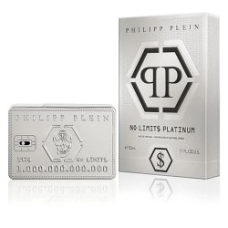 Philipp plein No Limits Platinum Vapo 50ml eau de parfum - Clear мъжки,парфюми,philipp,plein,no,limits,platinum,vapo,50ml,eau,de,parfum,clear