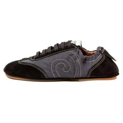Маратонки El naturalista N5823 Essence Barefoot trainers - Grey (Nylon / Silk Suede Black) маратонки,мъжки,маратонки,дамски,маратонки,el,naturalista,n5823,essence,barefoot,trainers,grey,(nylon,silk,suede,black)
