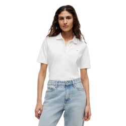 дамски,блузи,с,яка,мъжки,блузи,с,яка,tommy,hilfiger,1985,short,sleeve,polo,white,(ecru)