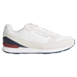 Маратонки Tommy hilfiger Light Eva Runner trainers - White (Blue) маратонки,мъжки,маратонки,дамски,маратонки,tommy,hilfiger,light,eva,runner,trainers,white,(blue)