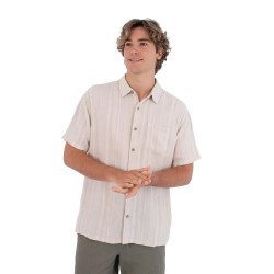 риза,с,къс,ръкав,дамски,ризи,мъжки,ризи,hurley,oceanside,short,sleeve,shirt,beige,(bone)