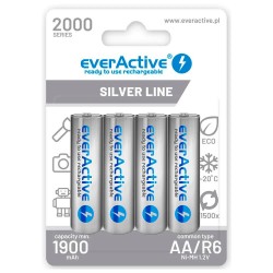 батерии,everactive,evhrl6,2000,rechargeable,battery,4,units,clear,(silver)