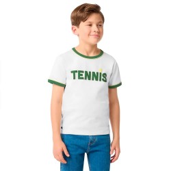 Тениска Lacoste 947633 short sleeve T-shirt - White (Farine) тениска,мъжки,тениски,дамски,тениски,lacoste,947633,short,sleeve,t,shirt,white,(farine)
