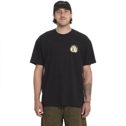тениска,мъжки,тениски,дамски,тениски,volcom,double,fantasy,loose,fit,short,sleeve,t,shirt,black,(black)