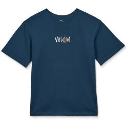 тениска,мъжки,тениски,дамски,тениски,volcom,sunfish,basic,short,sleeve,t,shirt,blue,(dust,bowl,indigo)