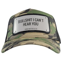 Шапка John hatter & co Bullshit i can´t hear you cap - Green (Khaki) шапка,всички,шапки,john,hatter,&,co,bullshit,i,can´t,hear,you,cap,green,(khaki)