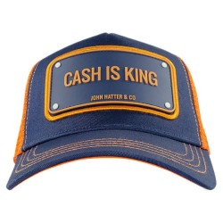 Шапка John hatter & co Cash is king cap - Blue (Dark Blue / Orange 01) шапка,всички,шапки,john,hatter,&,co,cash,is,king,cap,blue,(dark,blue,orange,01)