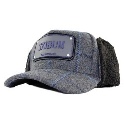Шапка John hatter & co Lumberjack skibum cap - Grey (Black / Grey / Blue) шапка,всички,шапки,john,hatter,&,co,lumberjack,skibum,cap,grey,(black,grey,blue)