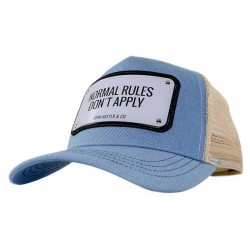Шапка John hatter & co Normal rules don´t apply cap - Blue (Blue) шапка,всички,шапки,john,hatter,&,co,normal,rules,don´t,apply,cap,blue,(blue)