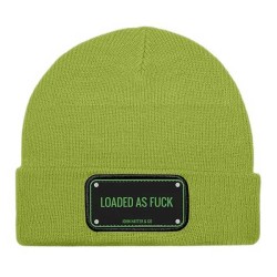 Шапка John hatter & co Rubber loaded as fuck beanie - Green (Green) шапка,всички,шапки,john,hatter,&,co,rubber,loaded,as,fuck,beanie,green,(green)