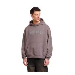 суичър,мъжки,пуловери,def,trust,issues,hoodie,brown,(tornado)