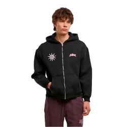 юношеска,блуза,мъжки,пуловери,lost,youth,with,love,oversized,full,zip,sweatshirt,black,(black)