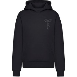 суичър,дамски,блузи,miss,tee,bow,oneliner,hoodie,black,(black)