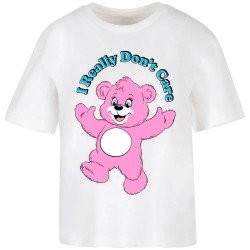 тениска,мъжки,тениски,дамски,тениски,miss,tee,real,don´t,care,pink,bear,short,sleeve,t,shirt,white,(white)