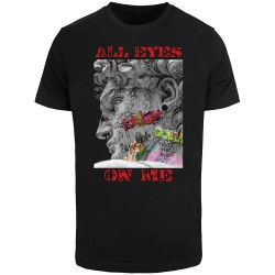 Тениска Mister tee All Eyes Face Statue short sleeve T-shirt - Black (Black) тениска,мъжки,тениски,дамски,тениски,mister,tee,all,eyes,face,statue,short,sleeve,t,shirt,black,(black)