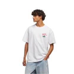 Тениска Mister tee Cuban Classic Oversized short sleeve T-shirt - White (White) тениска,мъжки,тениски,дамски,тениски,mister,tee,cuban,classic,oversized,short,sleeve,t,shirt,white,(white)