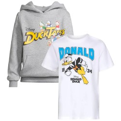 Тениска Mister tee Donald & Ducktales short sleeve T-shirt 2 units - White / Grey (White / Heather Grey) тениска,мъжки,тениски,дамски,тениски,mister,tee,donald,&,ducktales,short,sleeve,t,shirt,2,units,white,grey,(white,heather,grey)