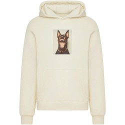 Суичър Mister tee Fearless Dawg hoodie - Beige (White Sand) суичър,мъжки,пуловери,mister,tee,fearless,dawg,hoodie,beige,(white,sand)