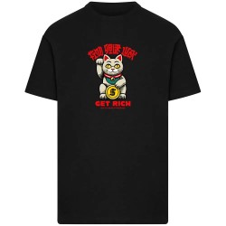 Тениска Mister tee Find Your Luck short sleeve T-shirt - Black (Black) тениска,мъжки,тениски,дамски,тениски,mister,tee,find,your,luck,short,sleeve,t,shirt,black,(black)