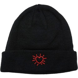 тениска,всички,шапки,mister,tee,glowing,heart,beanie,black,(black)