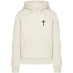 Суичър Mister tee Ho Cross hoodie - Beige (White Sand) суичър,мъжки,пуловери,mister,tee,ho,cross,hoodie,beige,(white,sand)