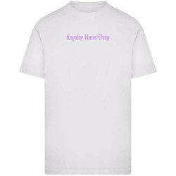 Тениска Mister tee Loyalty Runs Deep short sleeve T-shirt - White (White) тениска,мъжки,тениски,дамски,тениски,mister,tee,loyalty,runs,deep,short,sleeve,t,shirt,white,(white)