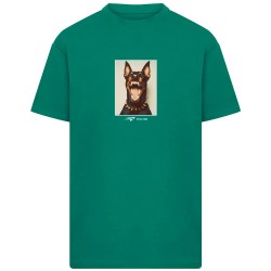 Тениска Mister tee Neighbors Heavy Oversized short sleeve T-shirt - Green (Green) тениска,мъжки,тениски,дамски,тениски,mister,tee,neighbors,heavy,oversized,short,sleeve,t,shirt,green,(green)