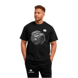 Тениска Mister tee North Carolina Chrome Oversized short sleeve T-shirt - Black (Black) тениска,мъжки,тениски,дамски,тениски,mister,tee,north,carolina,chrome,oversized,short,sleeve,t,shirt,black,(black)