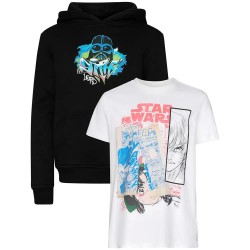 Комплект Mister tee Set Star Wars hoodie - White / Black (Black / White) комплект,детски,блузи,mister,tee,set,star,wars,hoodie,white,black,(black,white)