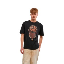 тениска,мъжки,тениски,дамски,тениски,mister,tee,stay,humble,short,sleeve,t,shirt,black,(black)