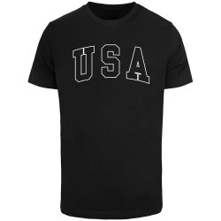 тениска,мъжки,тениски,дамски,тениски,mister,tee,usa,wording,short,sleeve,t,shirt,black,(black)