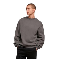 Блуза New morning studios NM012 Oversized sweatshirt - Grey (Magnet) блуза,мъжки,пуловери,дамски,пуловери,new,morning,studios,nm012,oversized,sweatshirt,grey,(magnet)