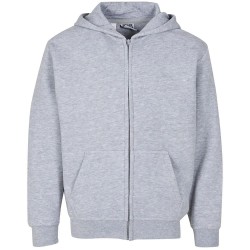 блуза,детски,блузи,urban,classics,uck8003,full,zip,sweatshirt,grey,(heather,grey)