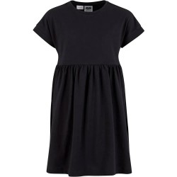 рокля,дамски,поли,и,рокли,urban,classics,valance,short,sleeve,short,dress,black,(black)