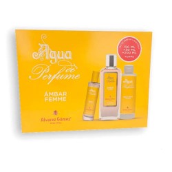 дамски,парфюми,alvarez,gomez,Ámbar,vapo,set,180ml,eau,de,parfum,yellow