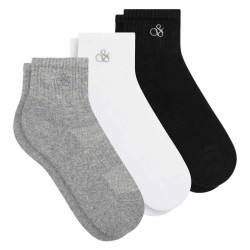 Чорапи Scotch & soda 1/2 Terry QTR Crew socks 3 pairs - Multicolor (Medium Grey) чорапи,мъжки,чорапи,дамски,чорапи,scotch,&,soda,1,2,terry,qtr,crew,socks,3,pairs,multicolor,(medium,grey)