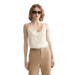 Тениска Scotch & soda U9A01196T sleeveless T-shirt - Beige / White (Off White) тениска,мъжки,тениски,дамски,тениски,scotch,&,soda,u9a01196t,sleeveless,t,shirt,beige,white,(off,white)