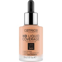 Catrice HD Liquid Coverage Lasts Up To 24H Nº040 Warm Beige 30ml foundation - Beige ексфолианти,catrice,hd,liquid,coverage,lasts,up,to,24h,nº040,warm,beige,30ml,foundation,beige