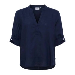 Sea ranch Ester 3/4 sleeve shirt - Blue (Dark Navy) дамски,ризи,мъжки,ризи,sea,ranch,ester,3,4,sleeve,shirt,blue,(dark,navy)