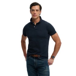 Superdry Vint Destroy short sleeve polo - Blue (Eclipse Navy) дамски,блузи,с,яка,мъжки,блузи,с,яка,superdry,vint,destroy,short,sleeve,polo,blue,(eclipse,navy)